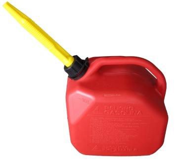 BIDON PROFESIONAL 5LTS ROJO