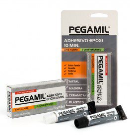 PEGAMIL EPOXI 10 X 14 GR GRIS