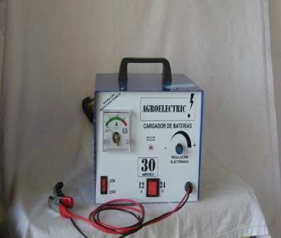 CARGADOR BATERIAS 30A AGROELEC