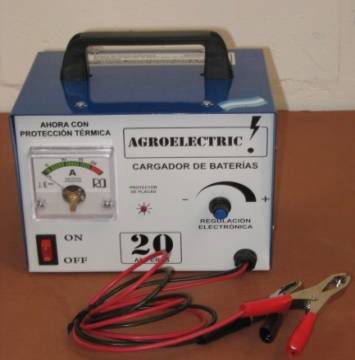 CARGADOR BATERIAS 20A AGROELEC