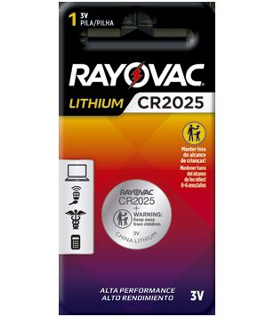 PILA CR2025 3.0V       RAYOVAK