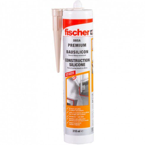 SILICONA TRANSP 280ML  FISCHER