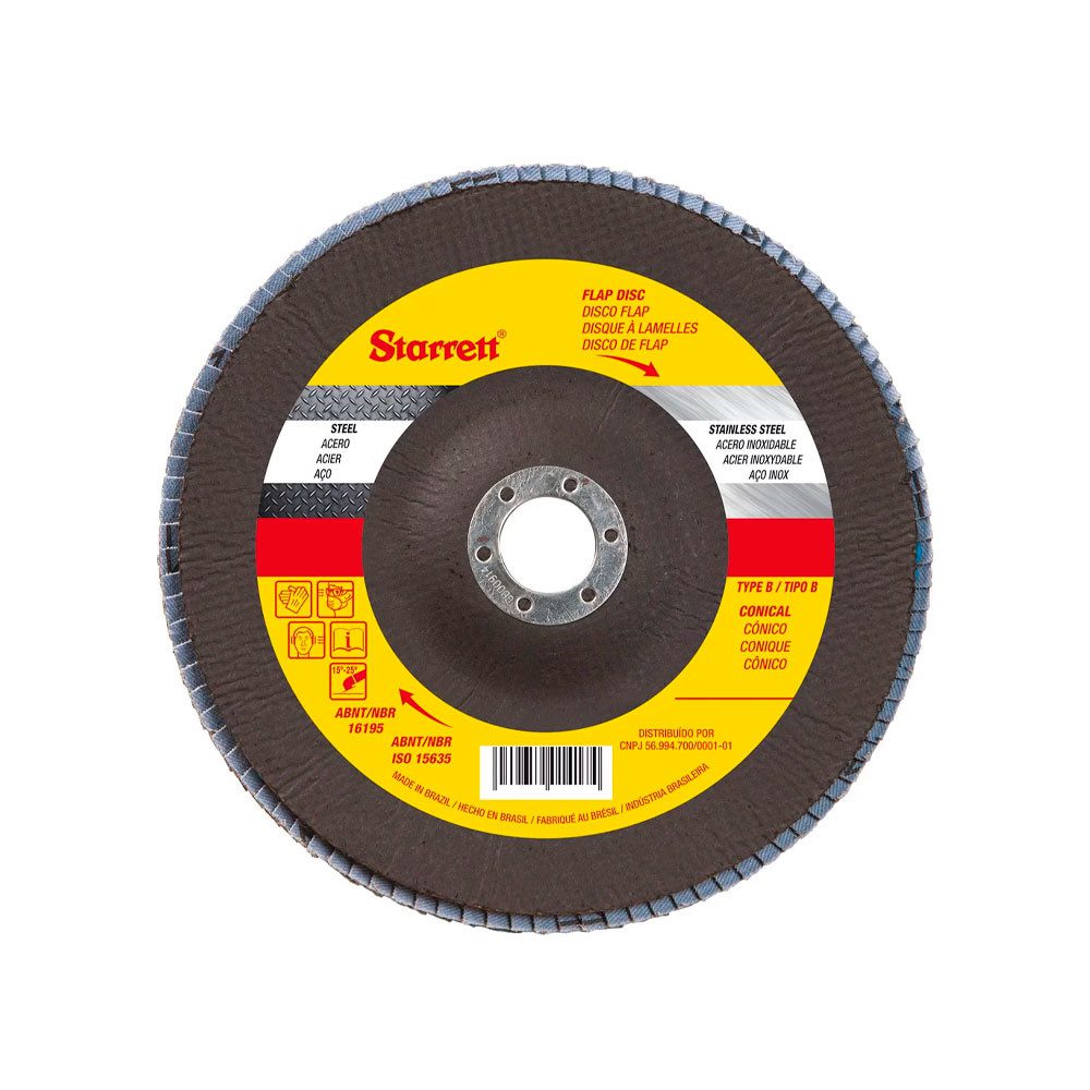 DISCO FLAP G-60 180MM STARRETT