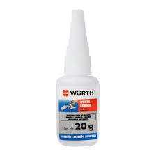ADHESIVO INSTANTANEO     WURTH