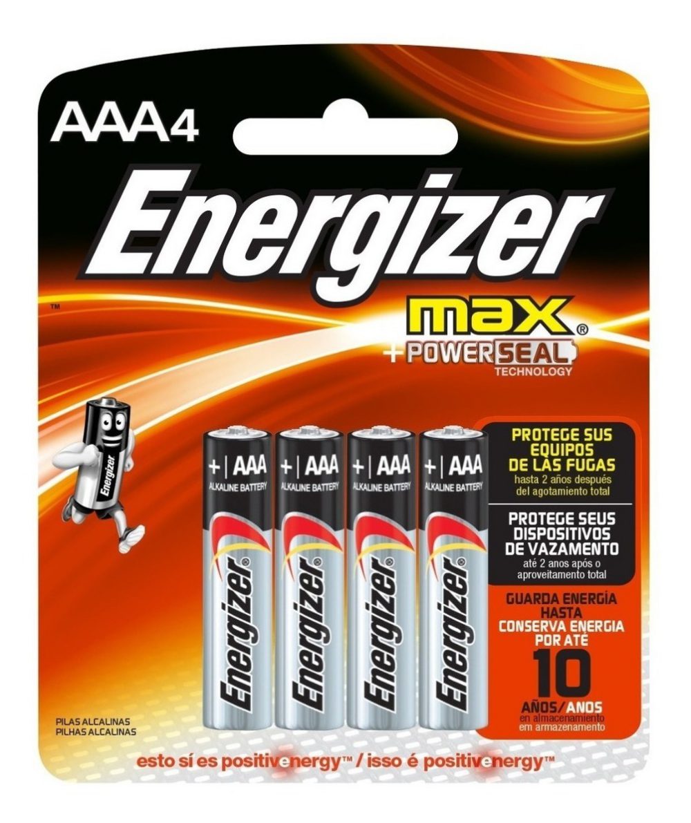 PILA ALCALINA AAA    ENERGIZER