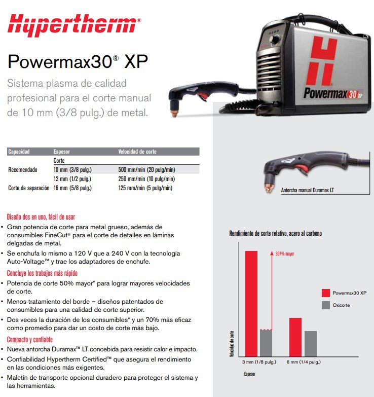PLASMA POWERMAX 30 HYPERTHERM