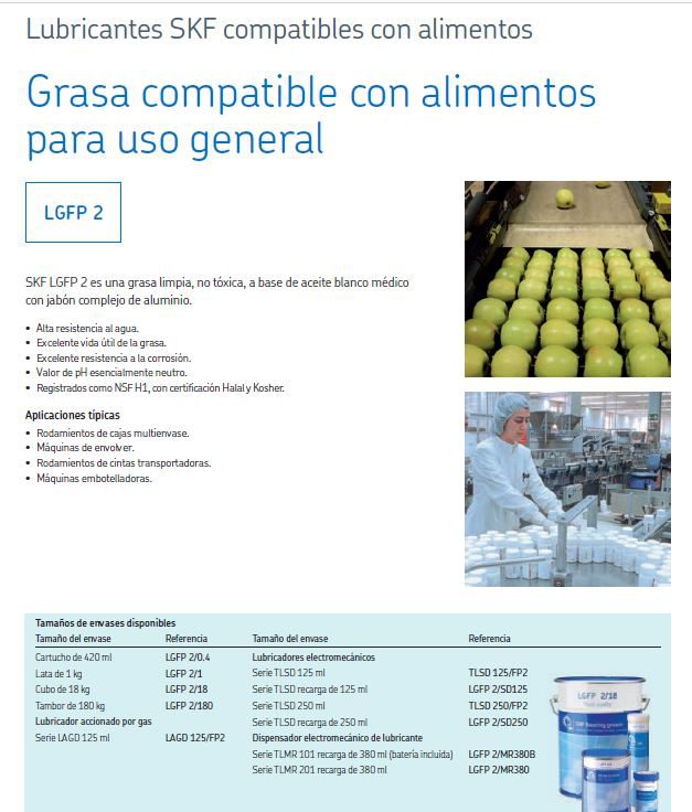 GRASA LGFP 2/1 1KG         SKF
