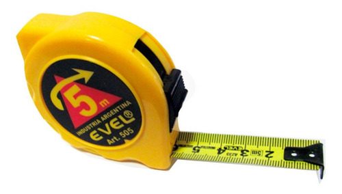 CINTA METRICA 5MTS C/FREN EVEL