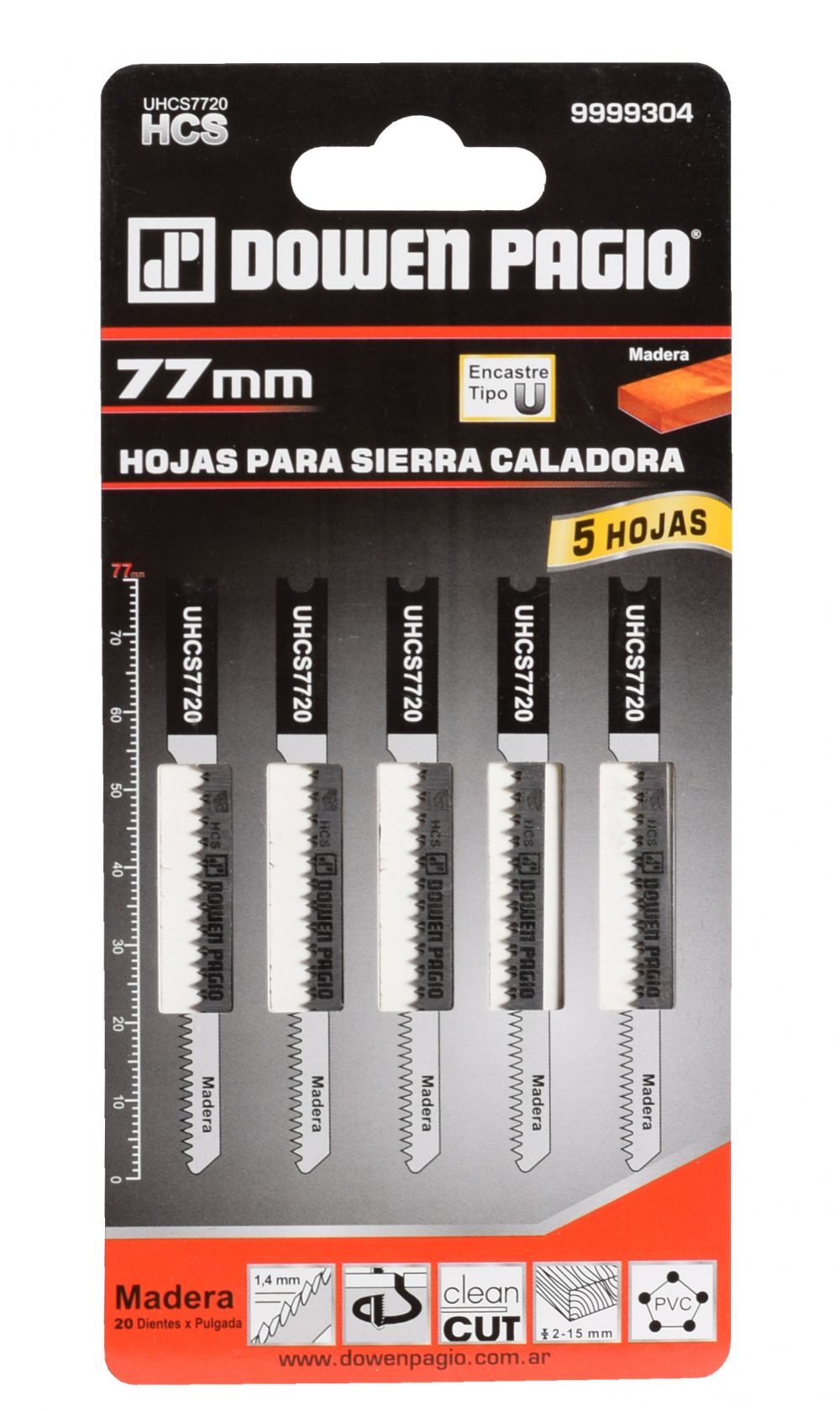 SET HOJA P/SIERRA CALAD  DOWEN