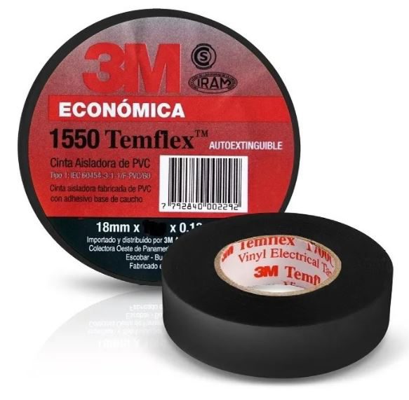 3M CINTA AISLADORA 18MM X 10MT