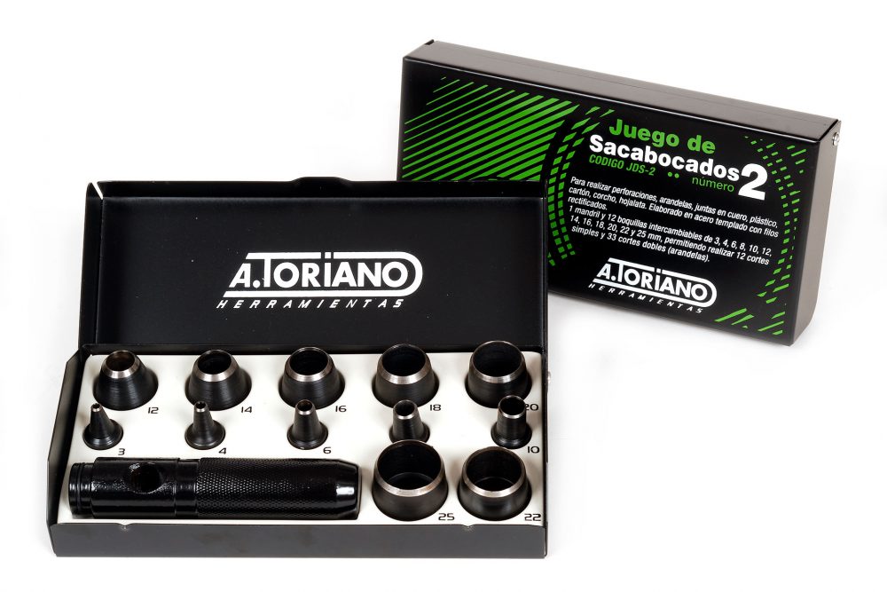 Doble click para ampliar JGO SACABOCADO A/G TORIANO 2