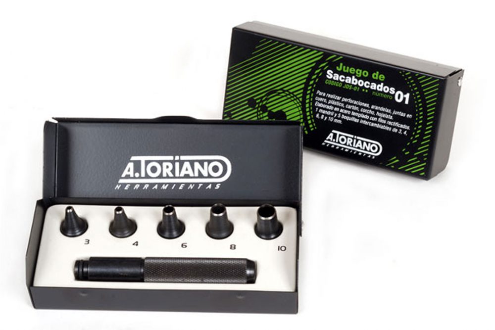 Doble click para ampliar JGO SACABOCADO A/G TORIANO 01