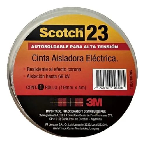 3M CINTA AISLADORA 19MM X 4MT