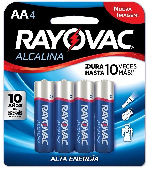 PILA ALCALINA AA       RAYOVAC